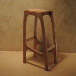 tabouret arawmat en bois massif