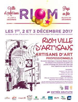 Riom ville d'artisans_biénale des métiers d'Art